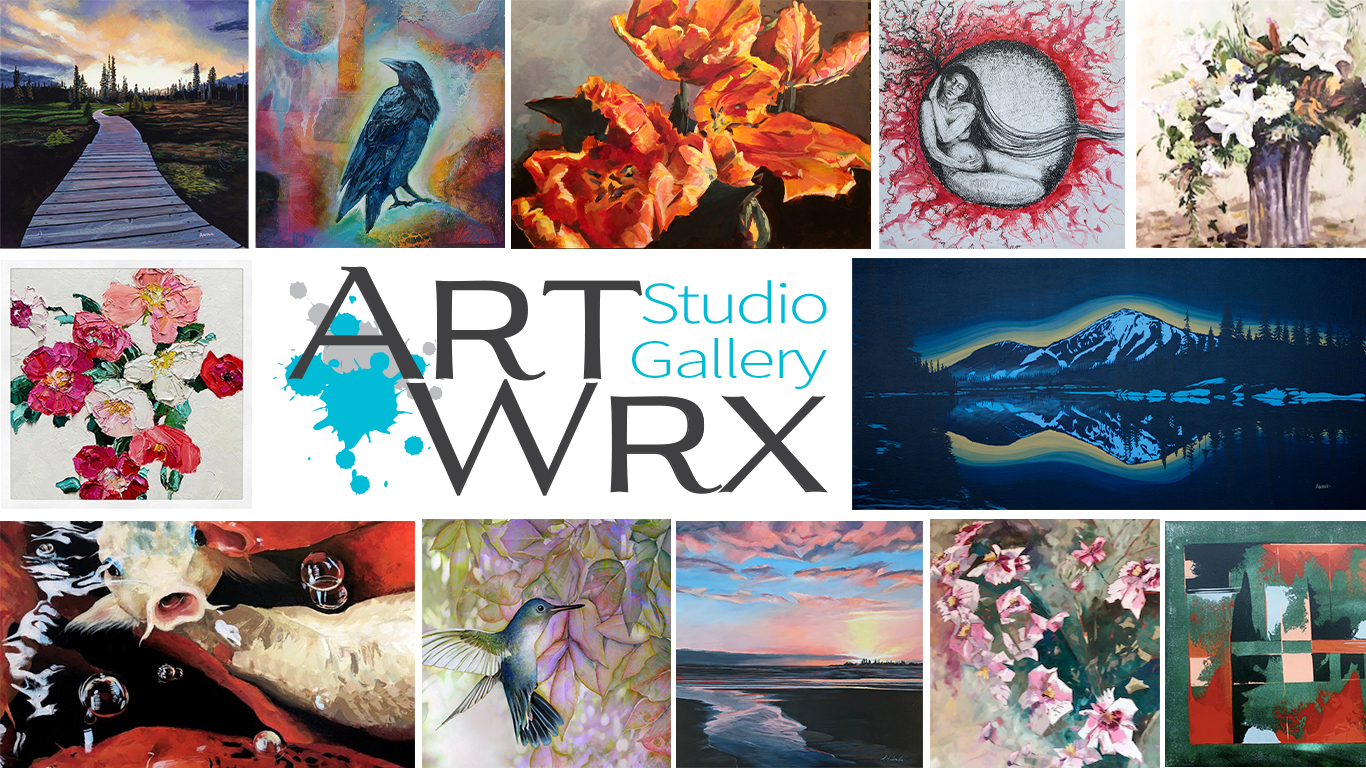 collage_Feb2021_artwrx- ArtWrx Studio and Gallery Courtenay BC